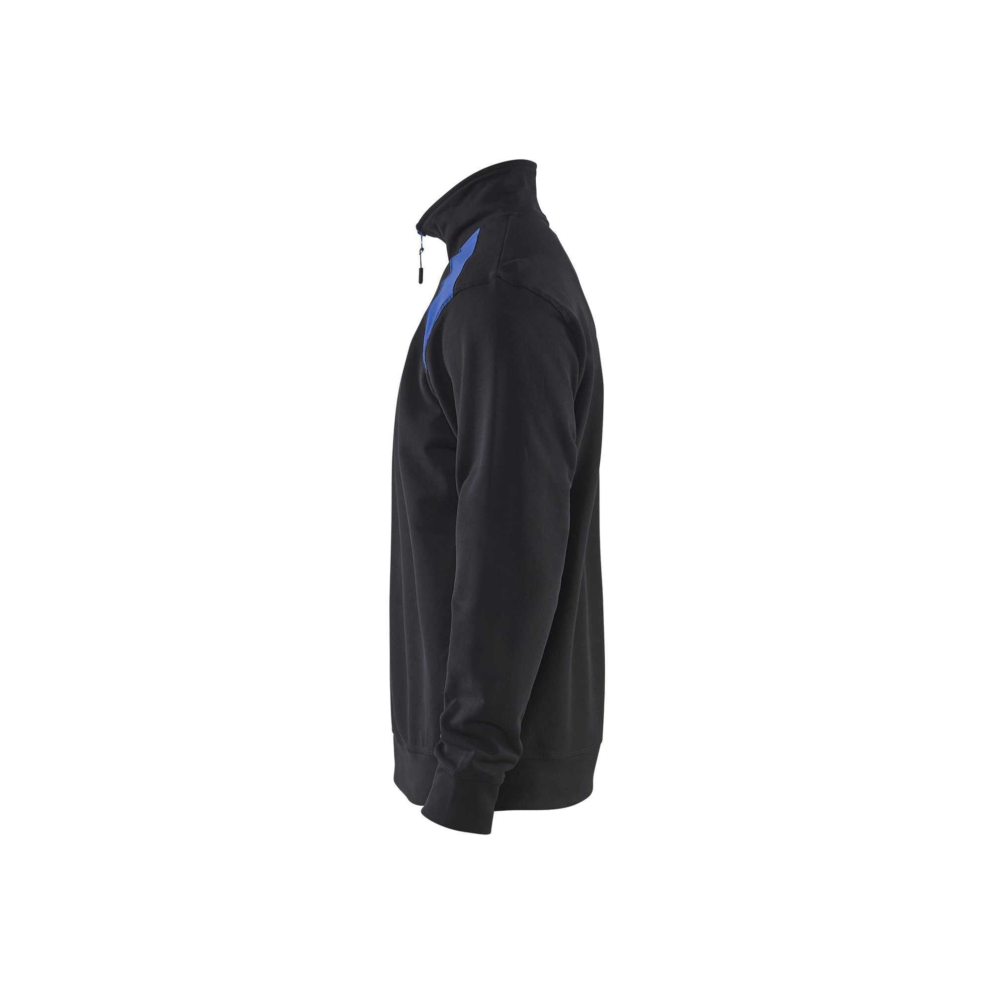 BLAKLADER 33531158 Half Zip 2 Tone Sweatshirt Work Sweatshirt MEN - 100% Cotton